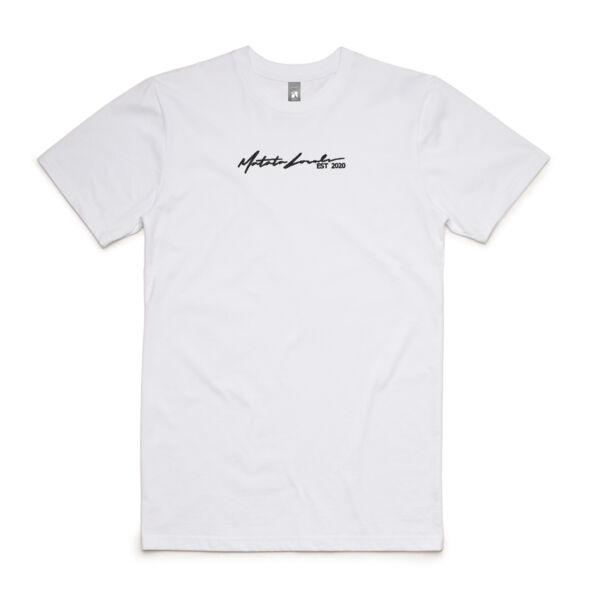 SIGNATURE WHITE TEE Thumbnail